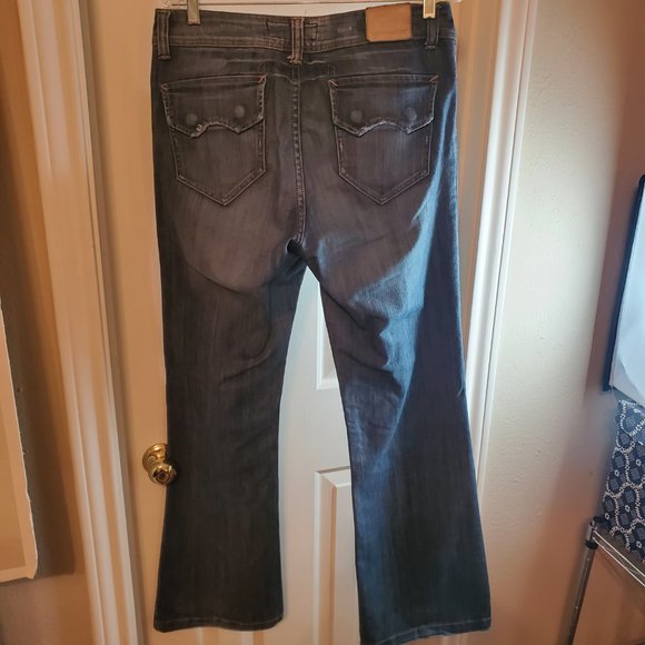 Enzym Ladies Boot Cut Jeans - Picture 2 of 6